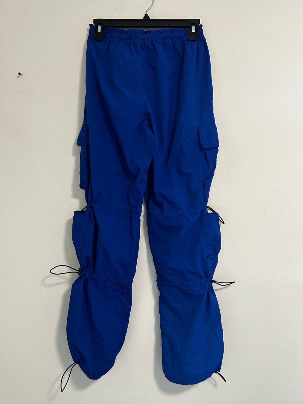 Garage Electric Blue Cargo Joggers with Drawcords